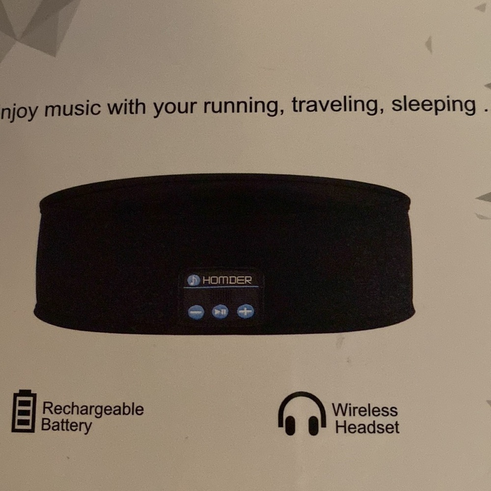 Bluetooth Running Headband - Picture 4 of 4